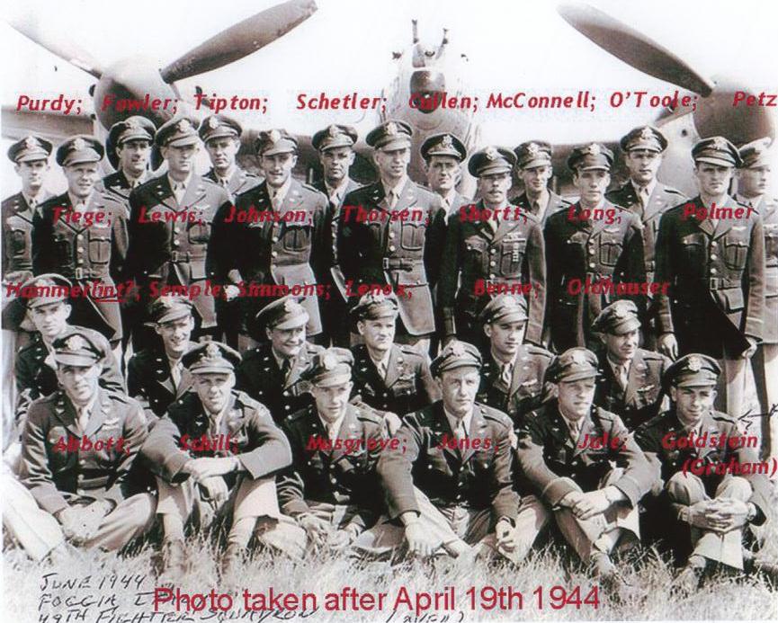 49th Fighter Squadron Officers